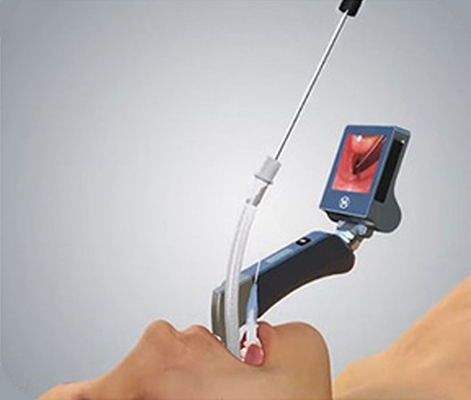 Ręczny wideolaryngoskop z 5 ostrzami ze stali nierdzewnej wielokrotnego użytku - Haiye Medical Equipment