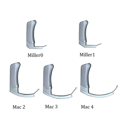 5 Mac Miller Blades Medyczny cyfrowy wideolaryngoskop z ergonomicznym chwytem ręki