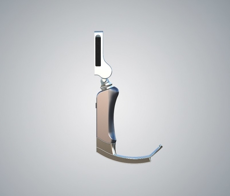 360 stopni All Sight LCD Medical Rigid Video Laryngoscope Set Akumulator