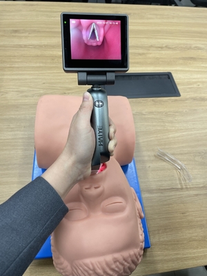 Laryngoskop wideo wielokrotnego użytku System kamer HD Endoskop chirurgiczny 3,0-calowy ekran dotykowy